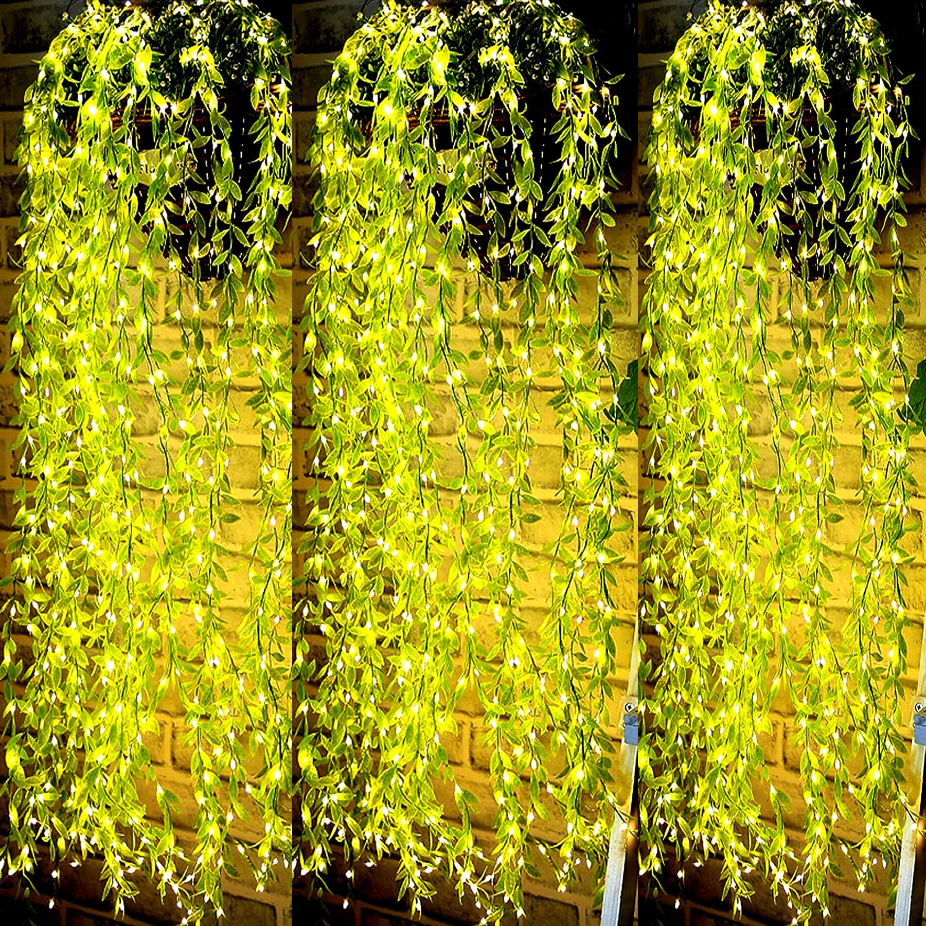 sellrider 200 LEDs 3.5 m Yellow Flickering Leaf Rice Lights-picture-16