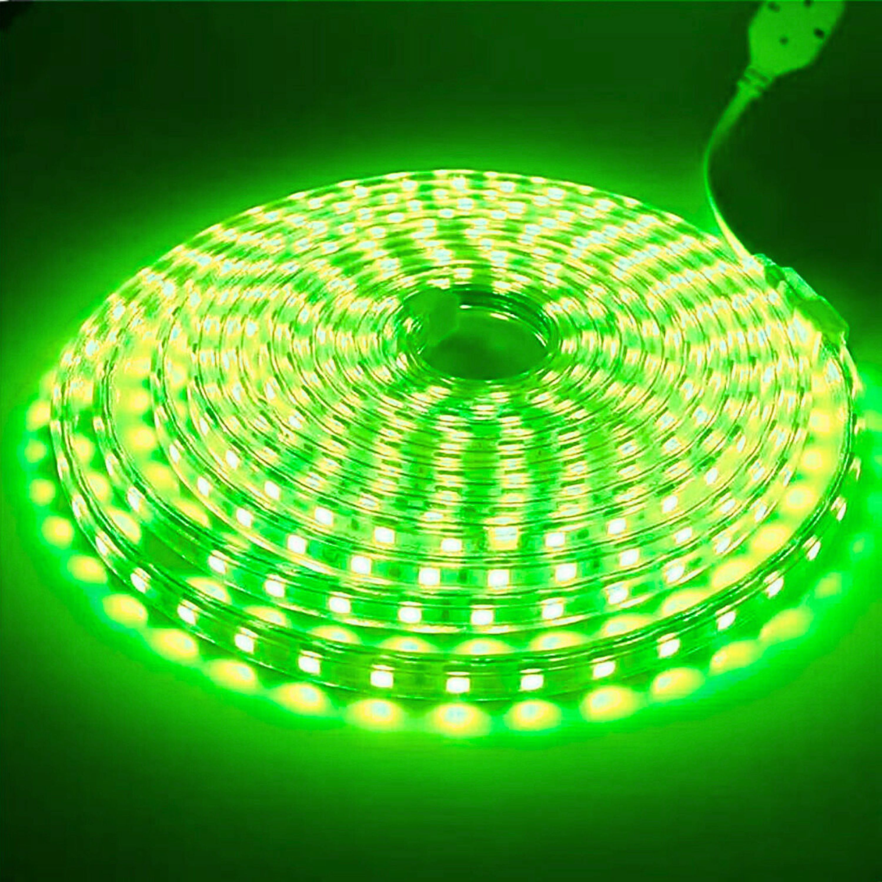1200 LEDs 5 m Green Steady Strip Rice Lights-image-21