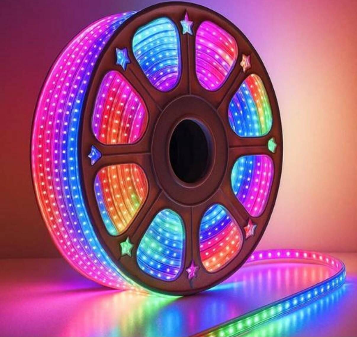 48 LEDs 6 m Multicolor Steady String Rice Lights-image-22