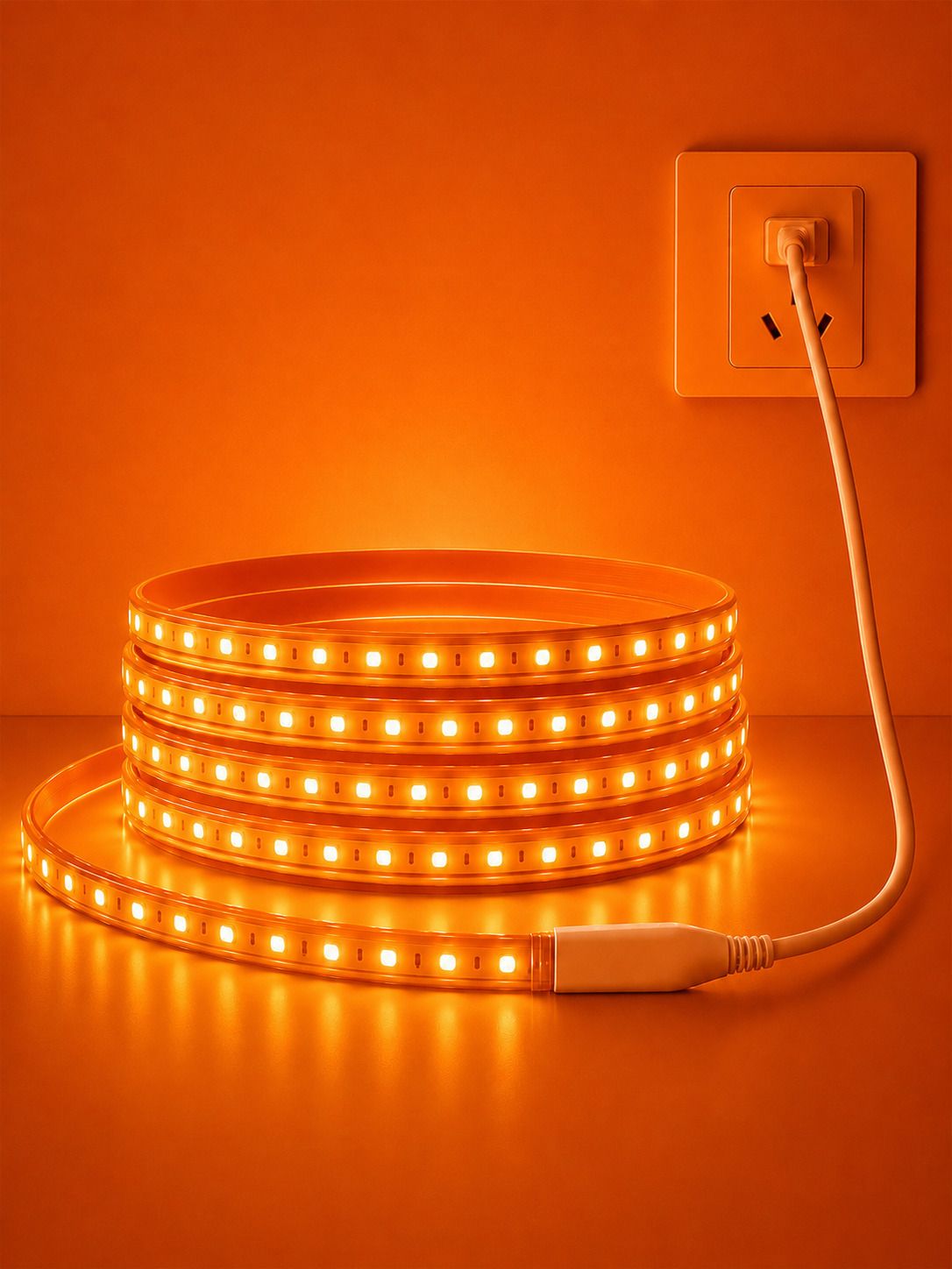 kavora 480 LEDs 4 m Orange Steady Strip Rice Lights-picture-18