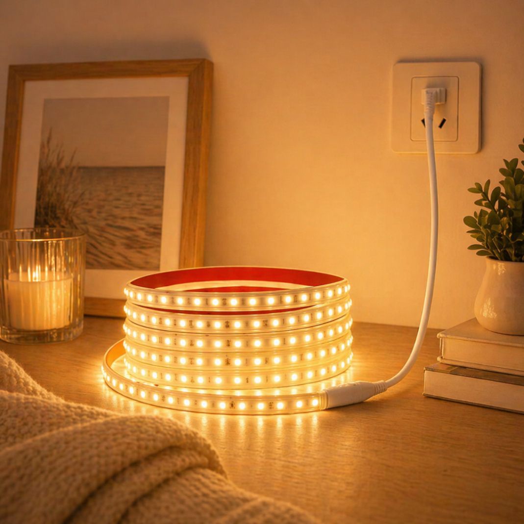oldbird 240 LEDs 2 m Yellow Steady Strip Rice Lights-picture-33