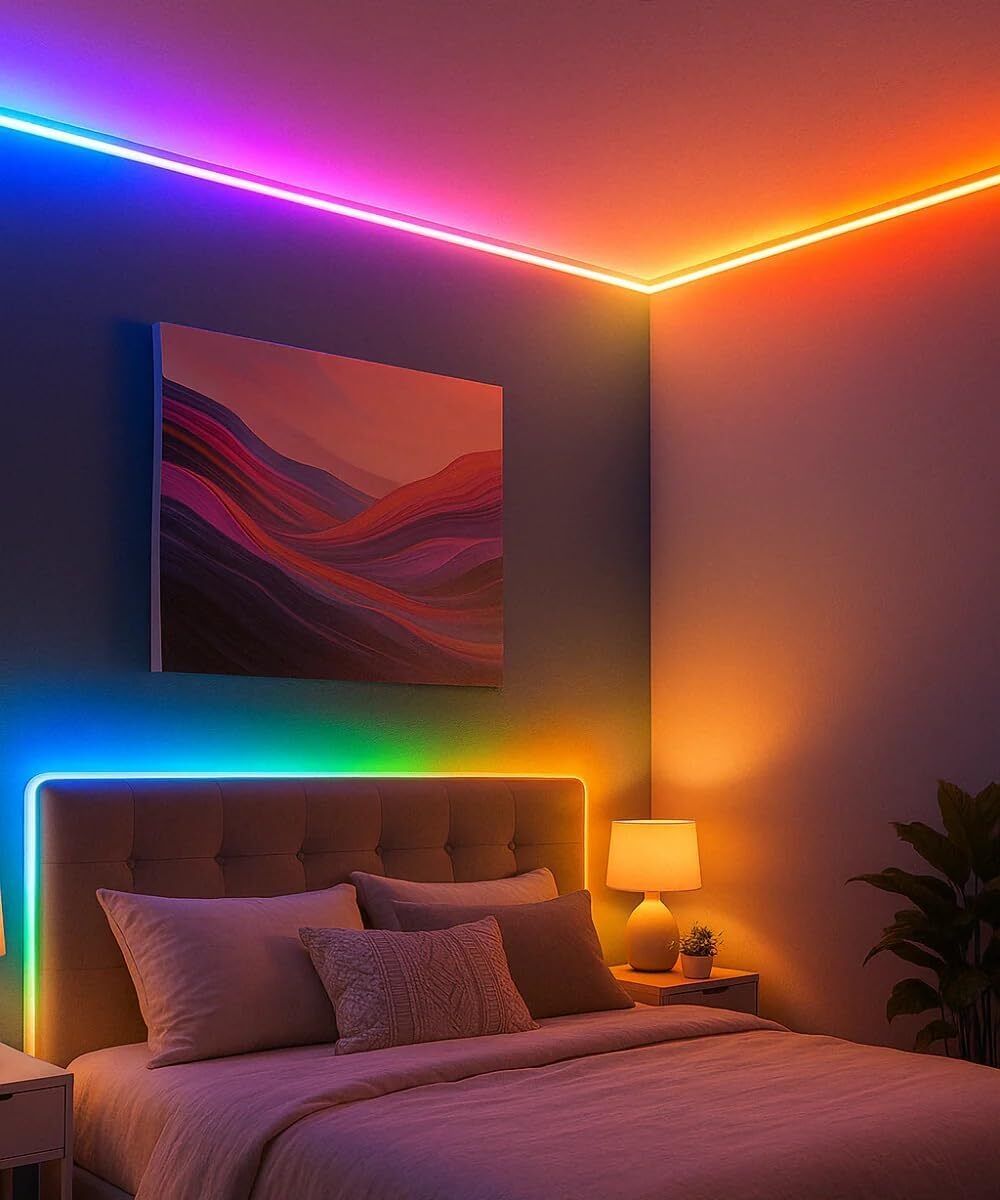 TRUDO RGB Smart Neon Strip Lights with App & Remote 5M Light Strip-picture-39