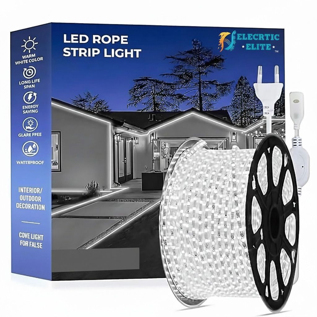 4200 LEDs 30 m White Steady String Rice Lights-image-12