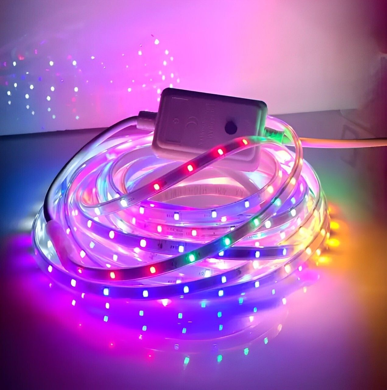 200 LEDs 10 m Multicolor Flickering Strip Rice Lights-image-41