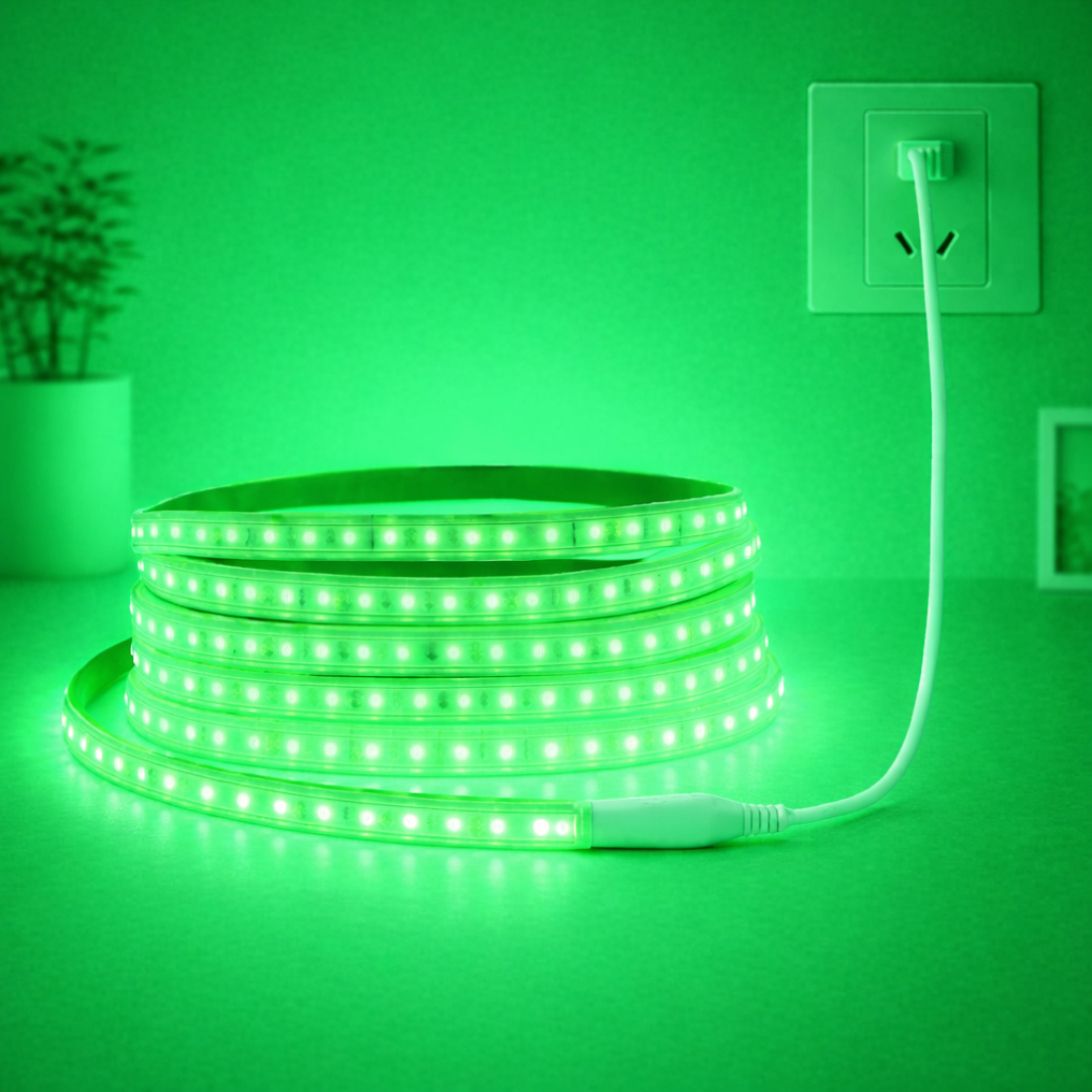 480 LEDs 4 m Green Steady Strip Rice Lights-image-30