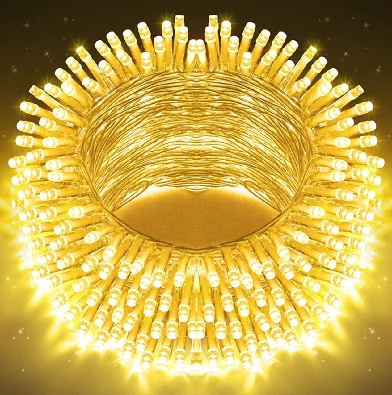 100 LEDs 25 m Yellow Steady String Rice Lights-image-19