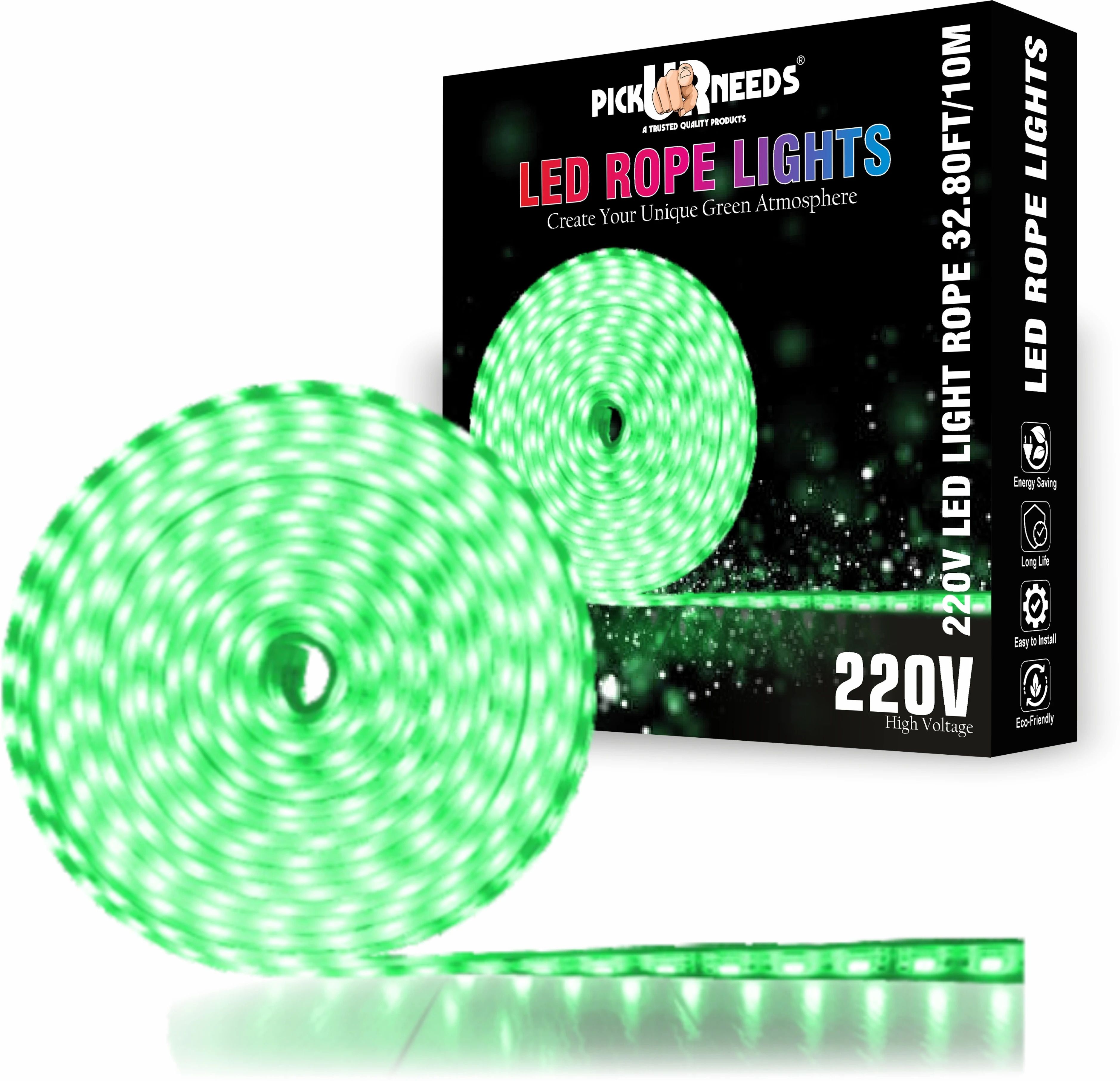 pick ur needs 1200 LEDs 10 m Green Steady Strip Rice Lights-picture-12