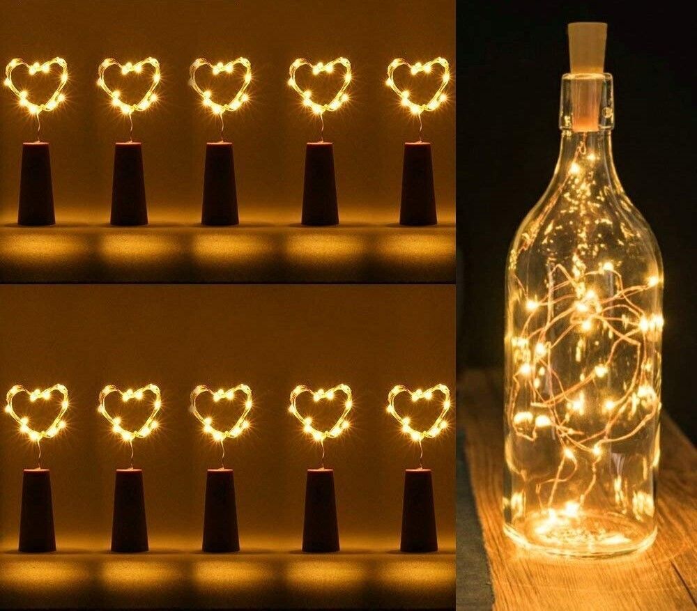 80 LEDs 1.98 m Yellow Steady String Rice Lights-image-36