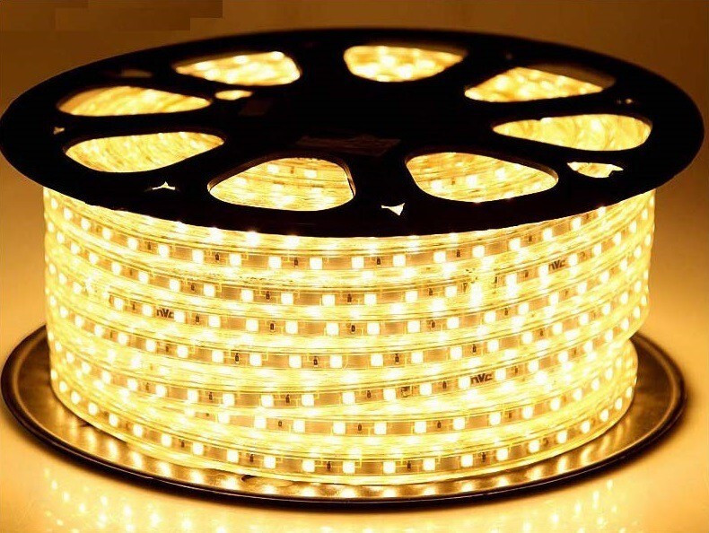 varnet enterprise 600 LEDs 5 m Gold Steady String Rice Lights image 1