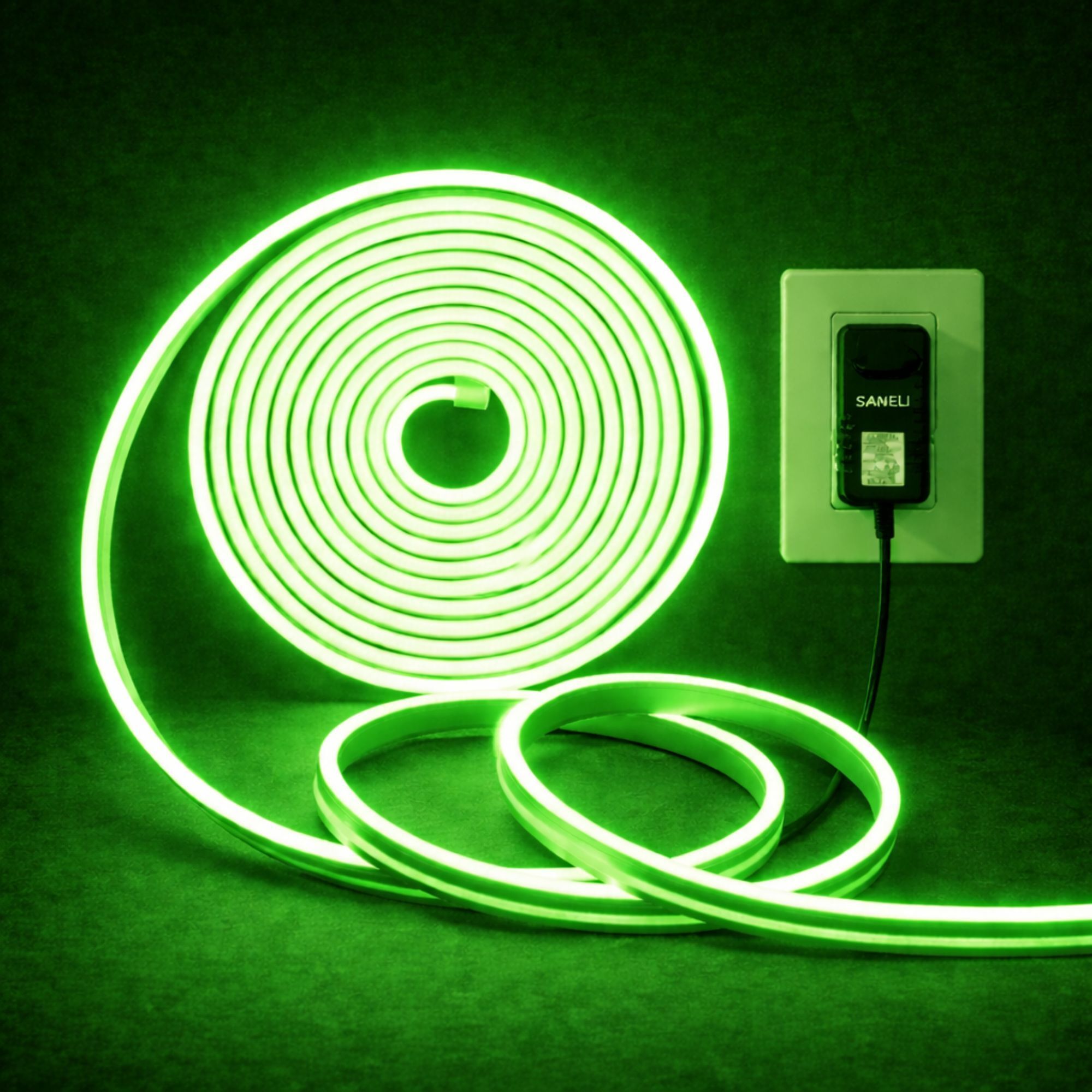 newness 600 LEDs 5 m Green Steady Strip Rice Lights-picture-19