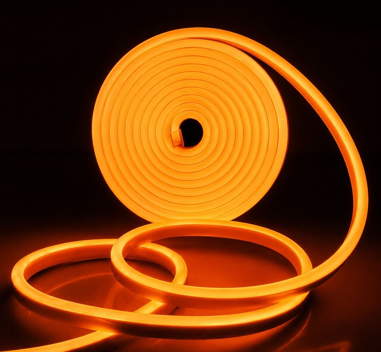 75 LEDs 5 m Orange Steady Strip Rice Lights-image-44