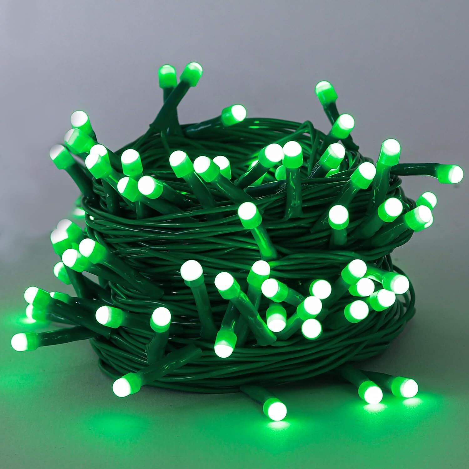 40 LEDs 11 m Green Steady String Rice Lights-image-48