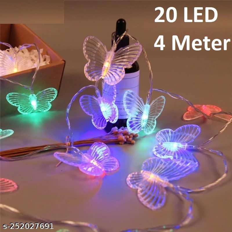 20 LEDs 4 m Multicolor Steady Butterfly Rice Lights-image-37