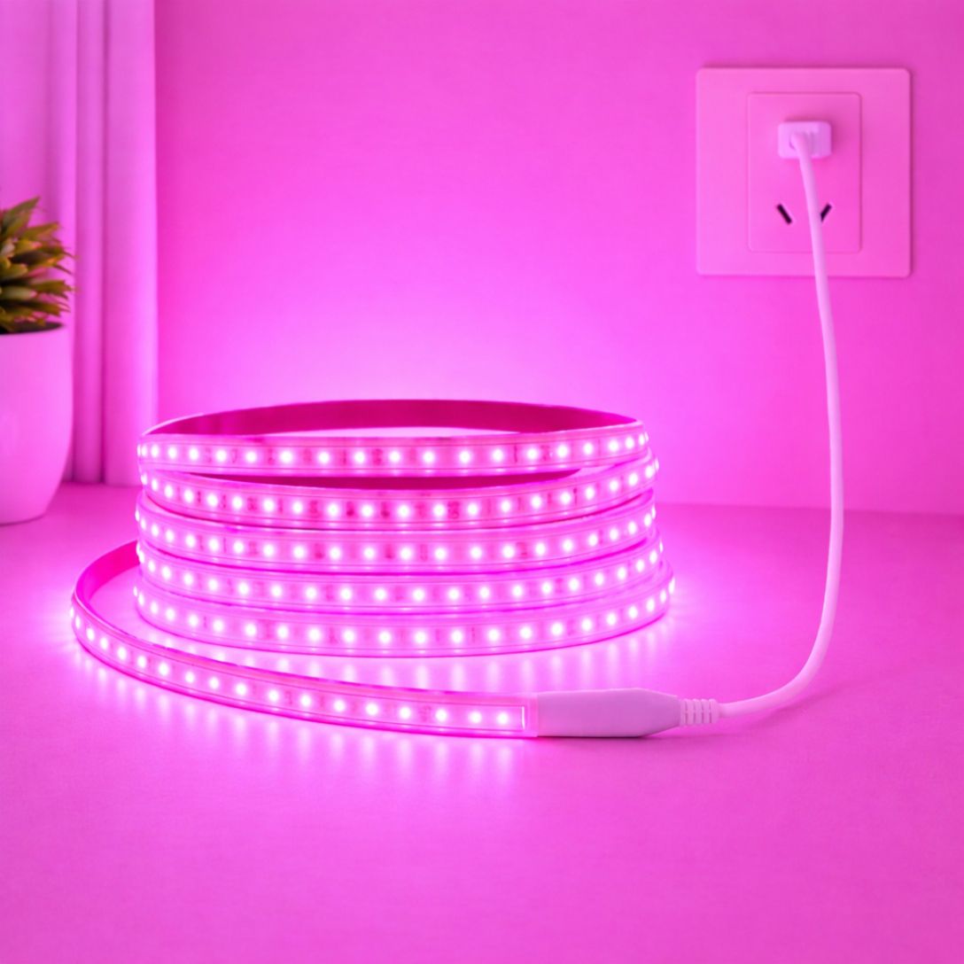 aa power 480 LEDs 4 m Pink Steady Strip Rice Lights-picture-26