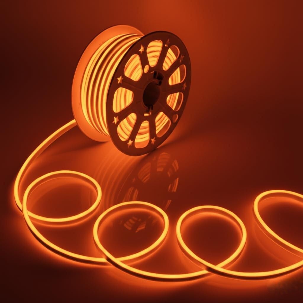 480 LEDs 4 m Orange Steady Strip Rice Lights-image-29