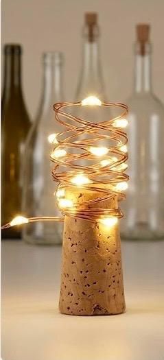 20 LEDs 2 m White, Yellow Steady String Rice Lights-image-45