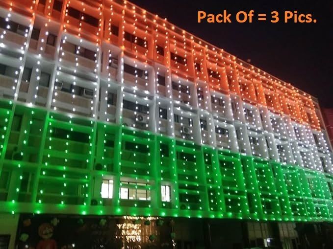 36 LEDs 12 m Orange, White, Green Steady Ball Rice Lights-image-12