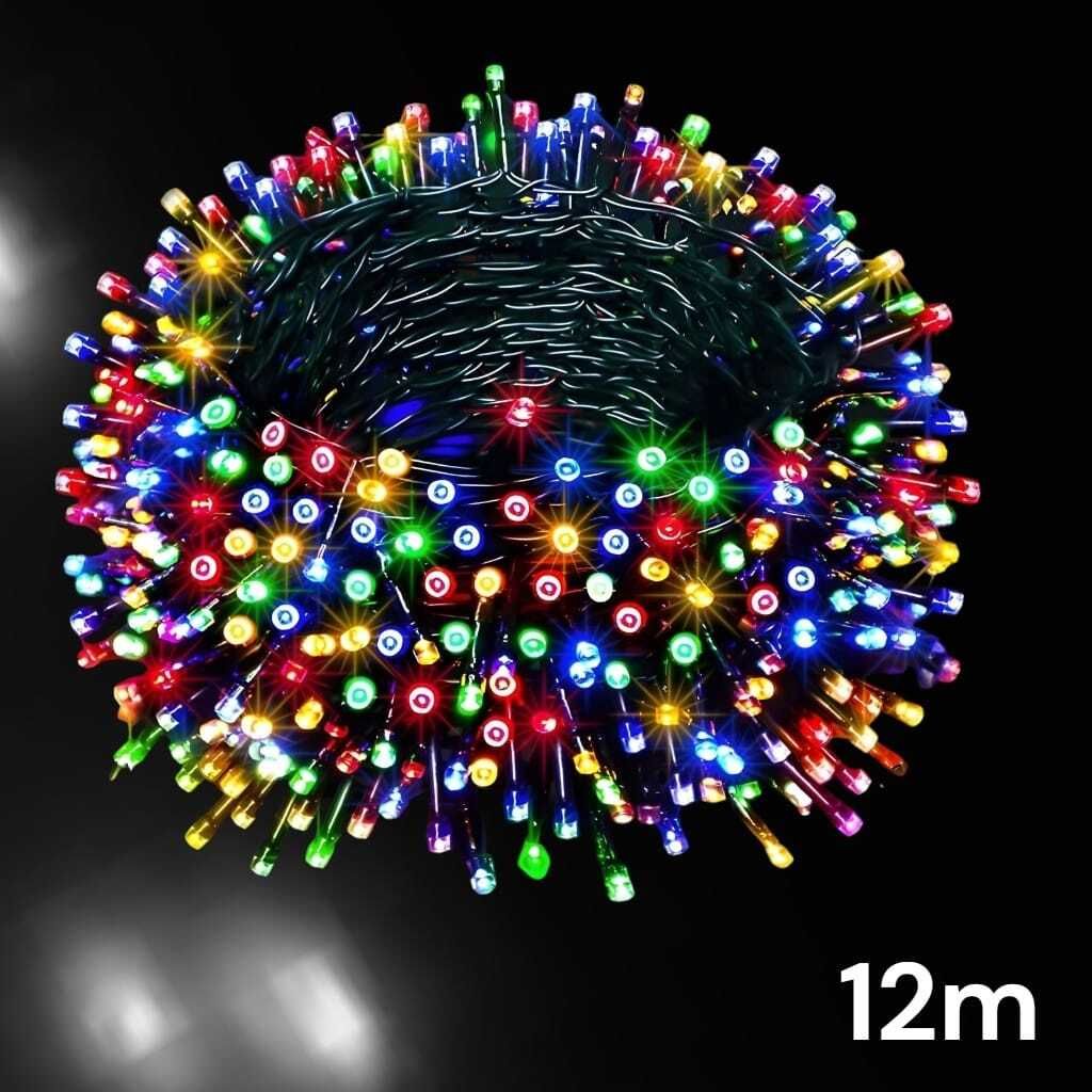 32 LEDs 12 m Multicolor Steady String Rice Lights-image-11