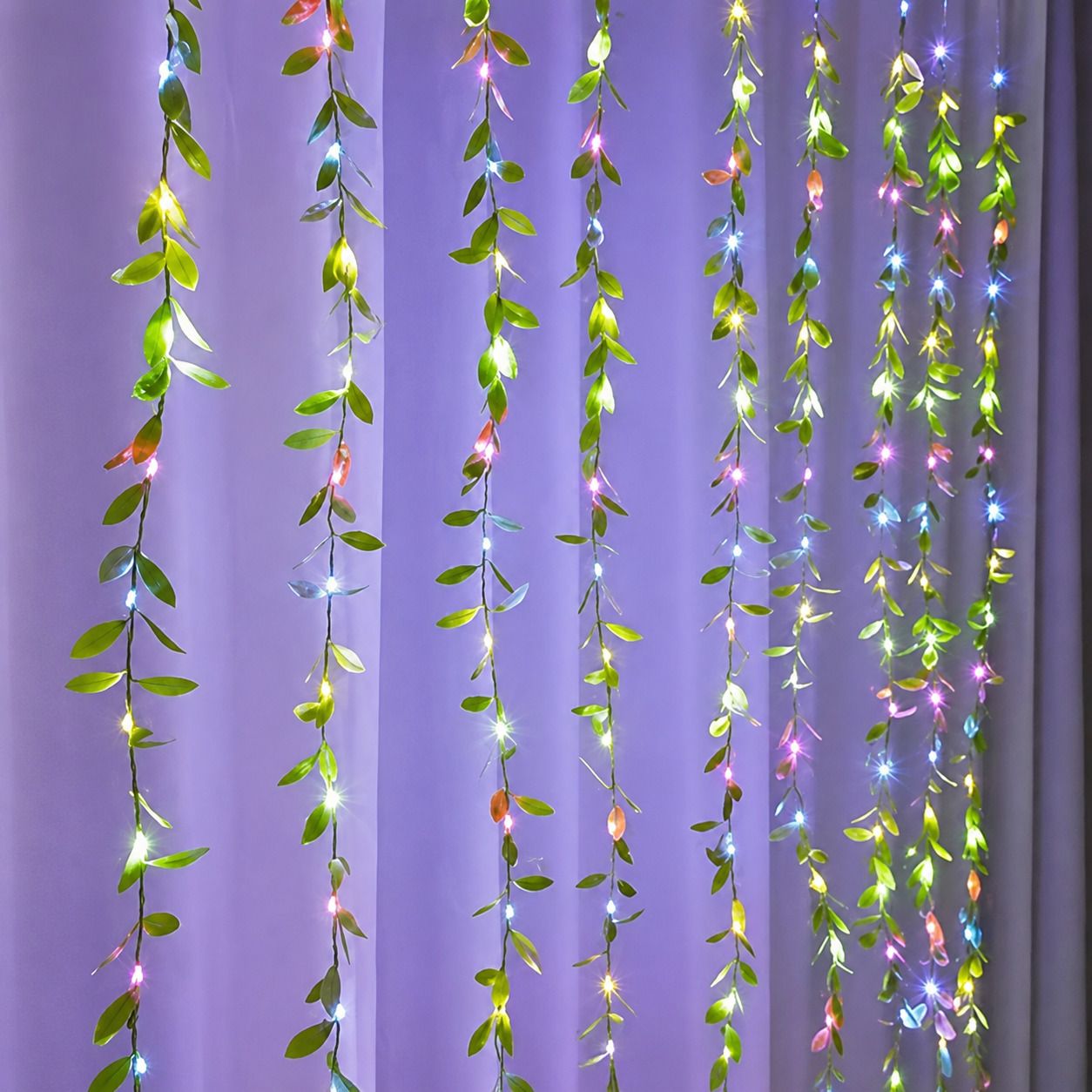 v/s 180 LEDs 3 m Multicolor Color Changing, Flickering String Rice Lights-picture-13
