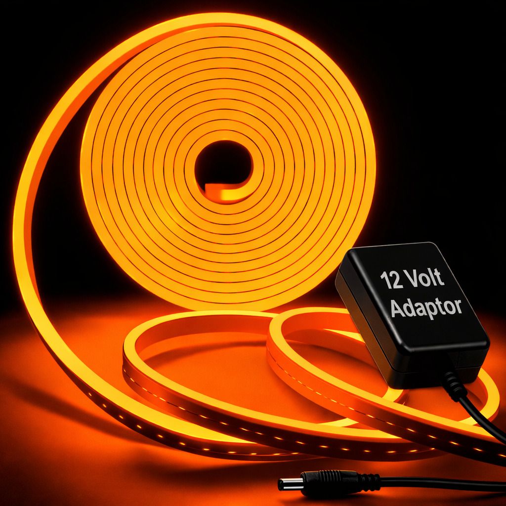 480 LEDs 4 m Orange Steady Strip Rice Lights-image-28