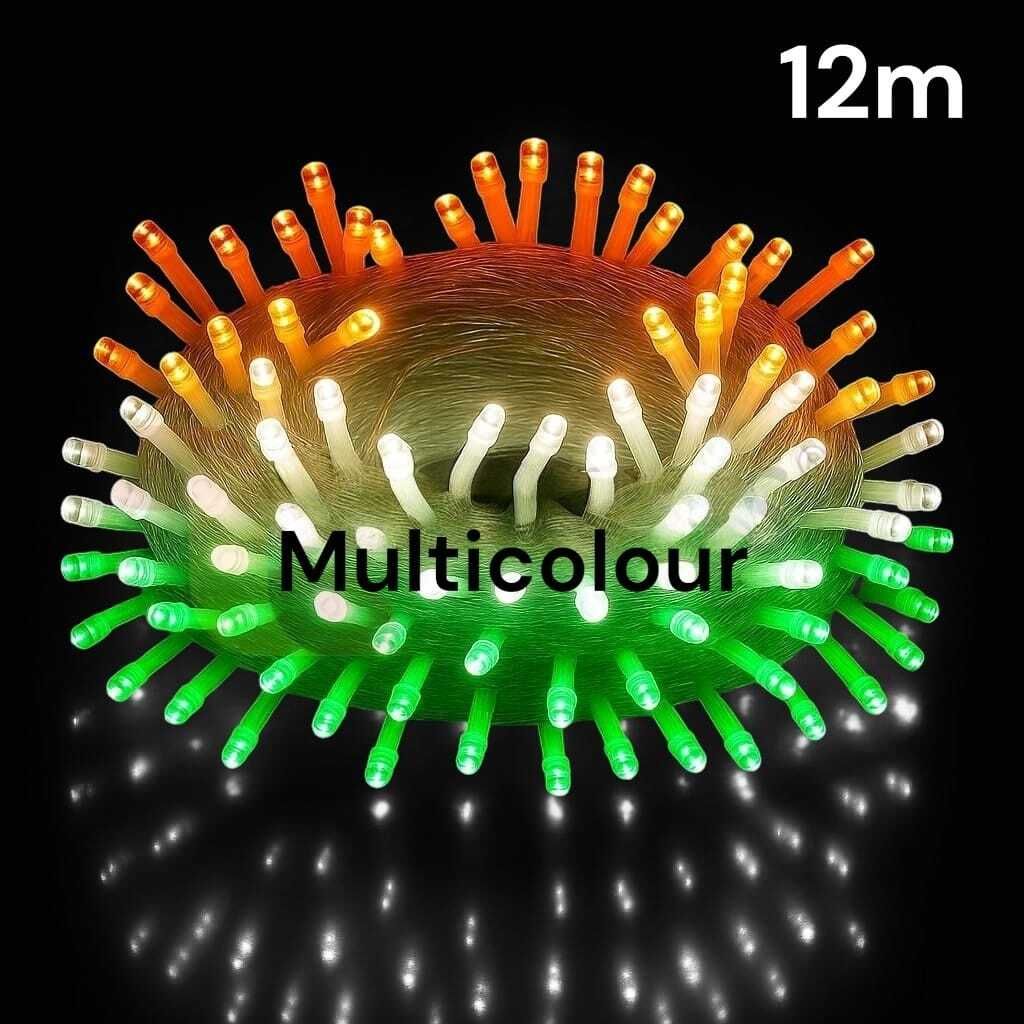 sayeny 32 LEDs 12 m Multicolor Steady String Rice Lights-picture-13