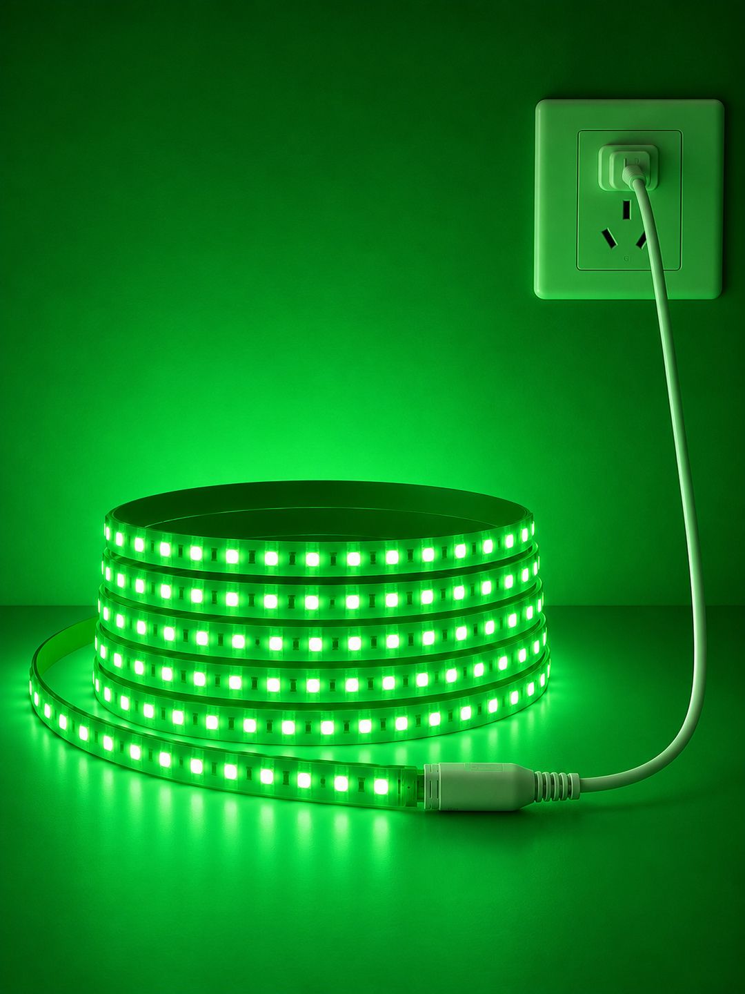 rayvix 600 LEDs 10 m Green Steady Strip Rice Lights-picture-13