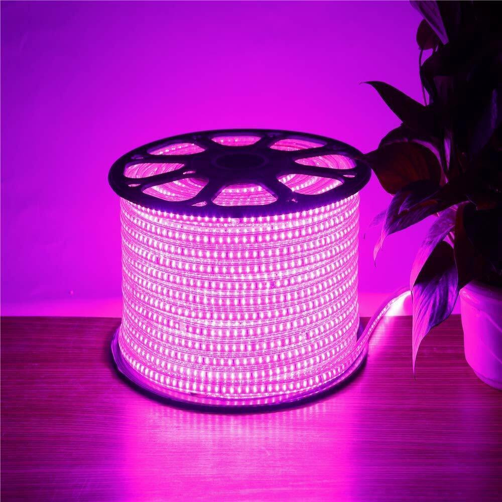 varnet enterprise 600 LEDs 5 m Pink Steady String Rice Lights image 1