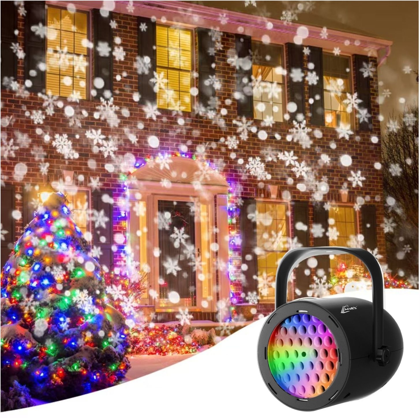 1 LEDs 100 m Multicolor Color Changing Disco Rice Lights-image-0