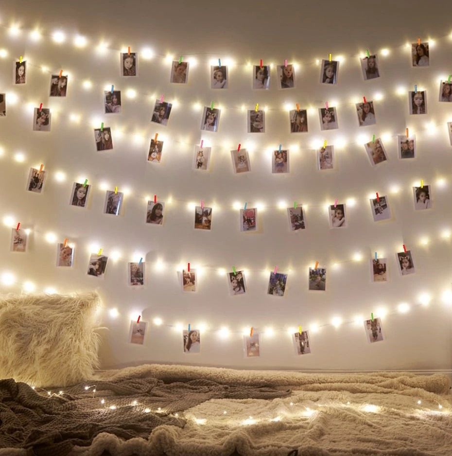 50 LEDs 5 m Gold Steady String Rice Lights-image-37
