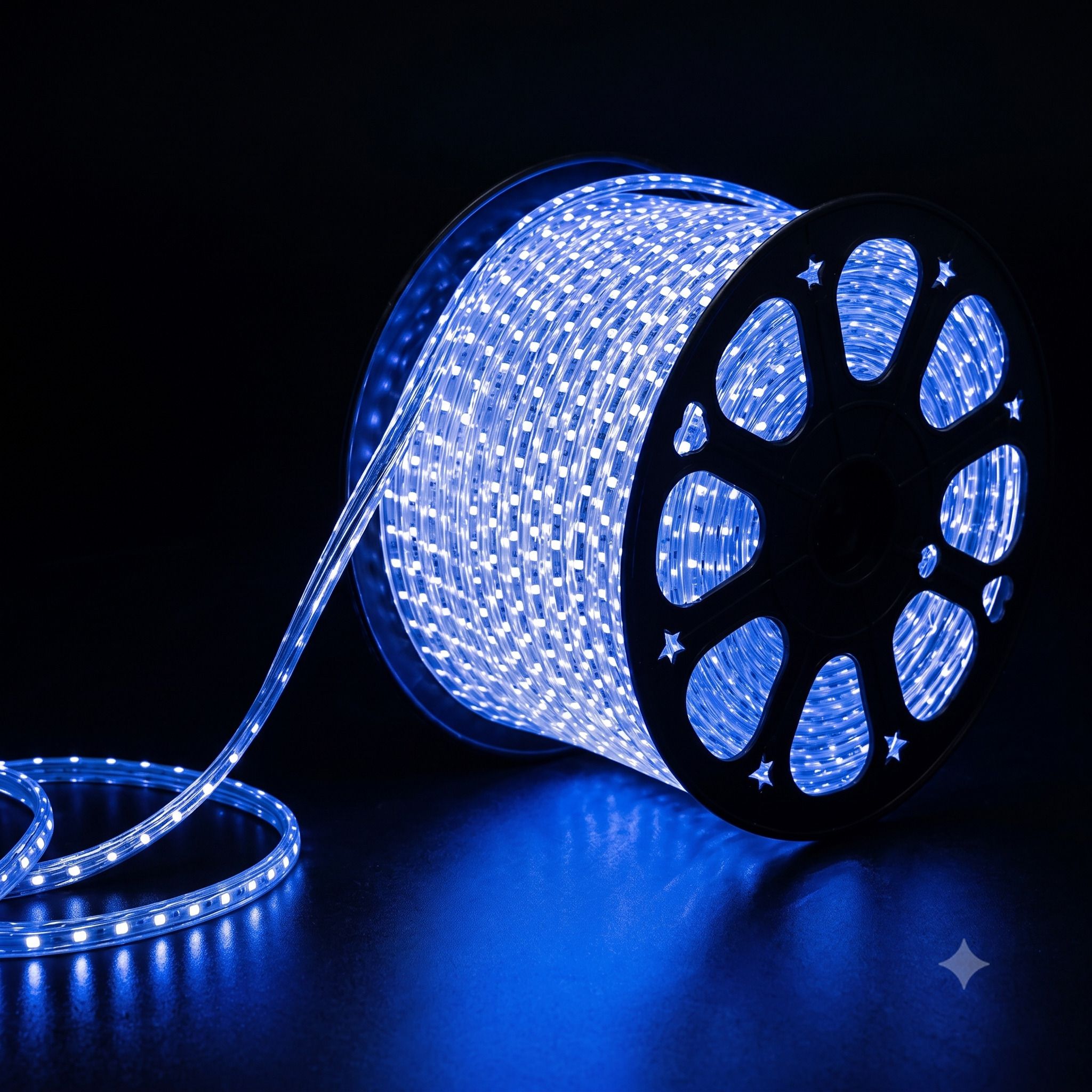 lumionex 1200 LEDs 10.16 m Blue Steady Strip Rice Lights-picture-36