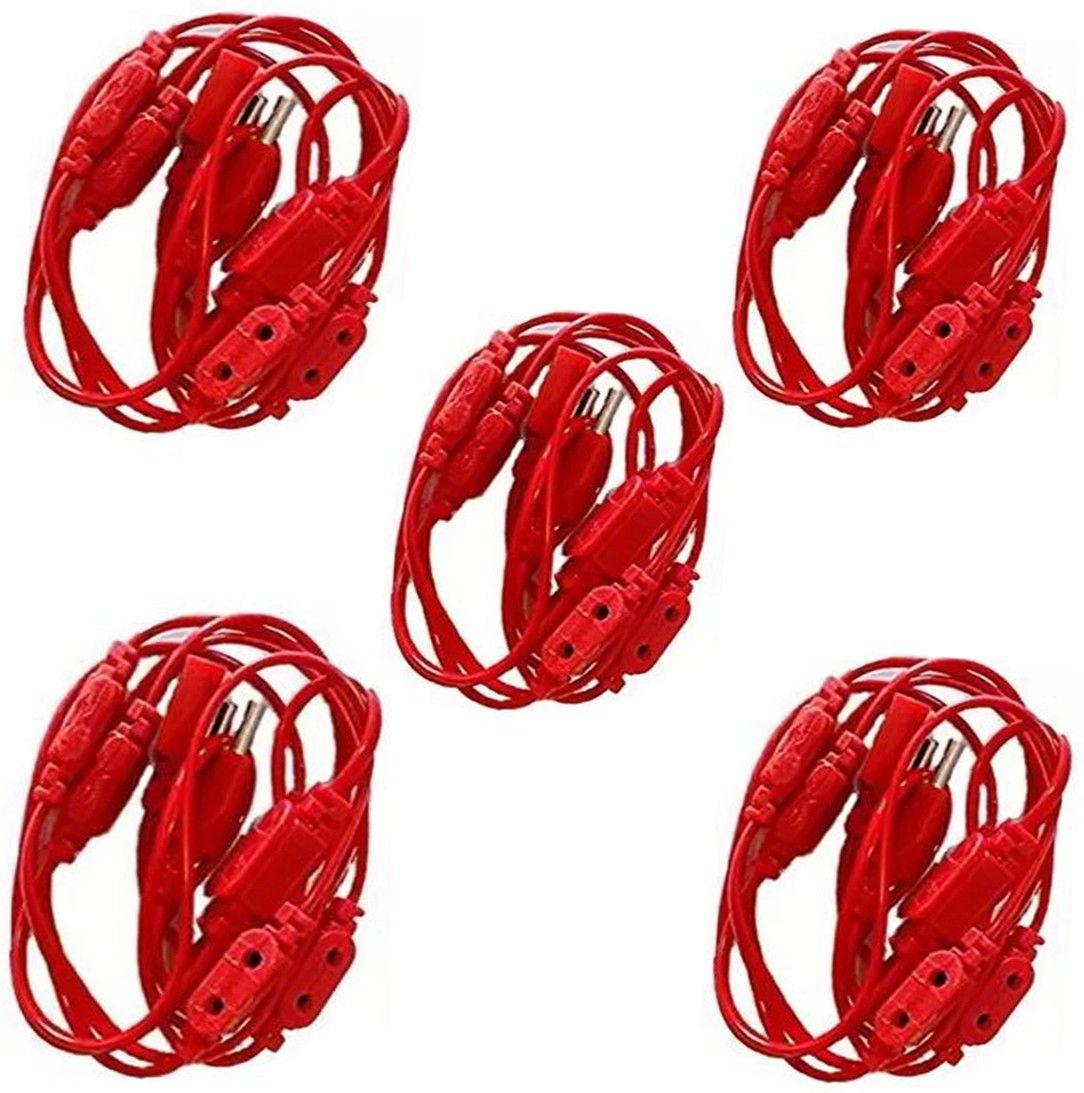 10 LEDs 2.03 m Multicolor Steady String Rice Lights-image-10