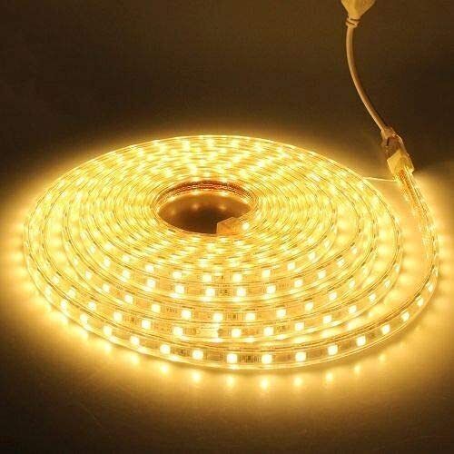 peafowl wholesale 1200 LEDs 10 m Yellow Steady Strip Rice Lights-picture-20