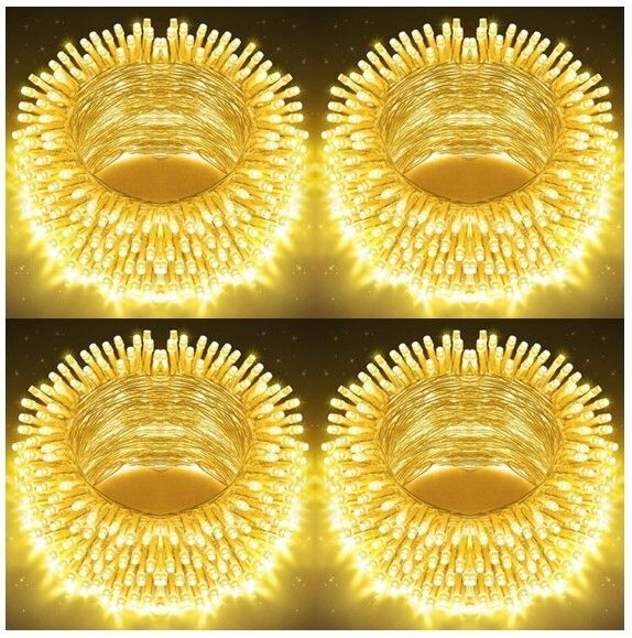40 LEDs 11 m Yellow Steady Bulb Rice Lights-image-14