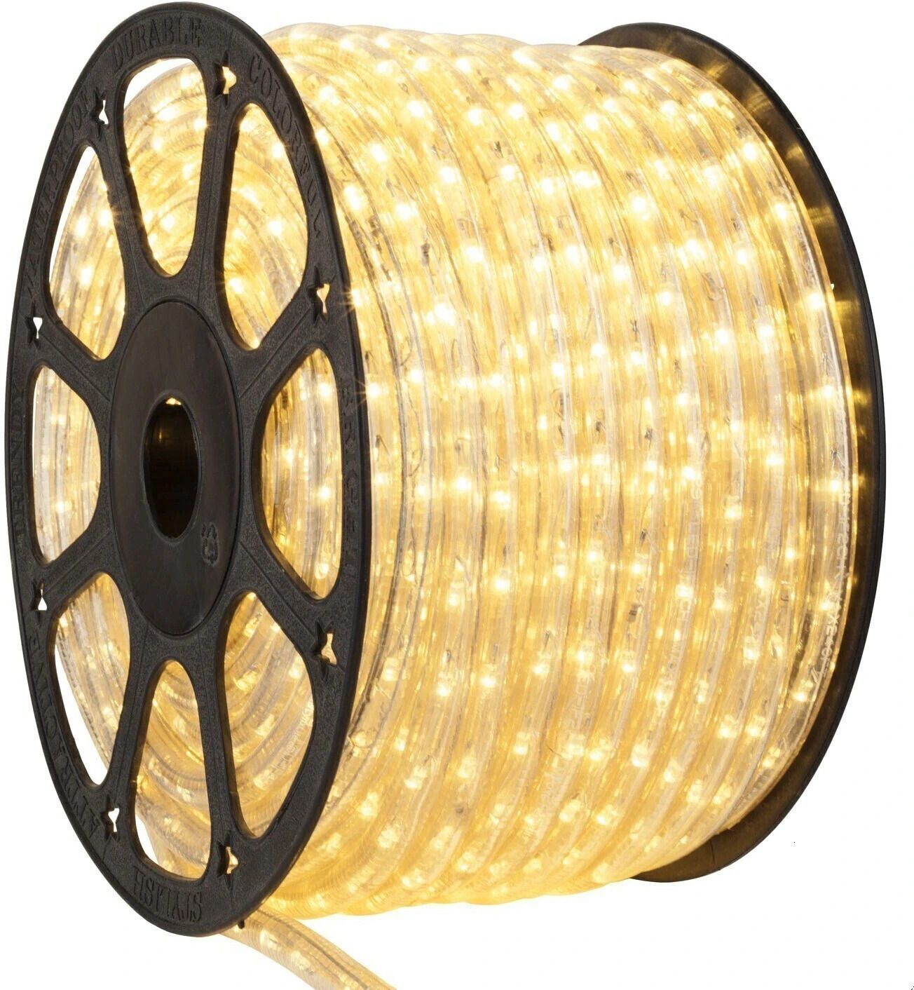 peafowl wholesale 1200 LEDs 10.16 m Yellow Steady Strip Rice Lights-picture-15
