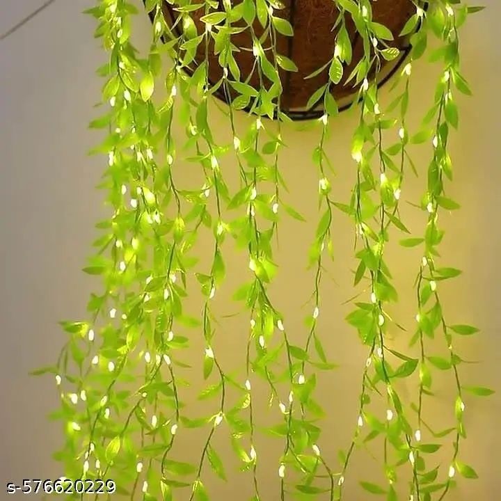azania 240 LEDs 3 m Yellow Steady Leaf Rice Lights-picture-22