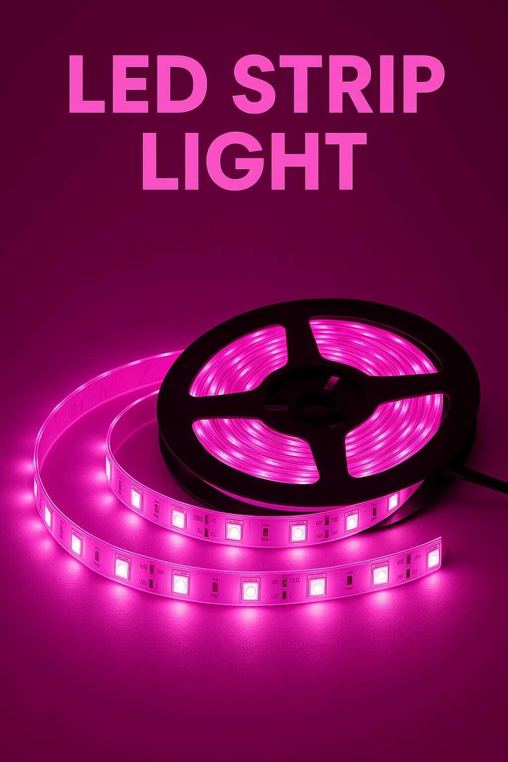 240 LEDs 4 m Pink Steady Strip Rice Lights-image-25
