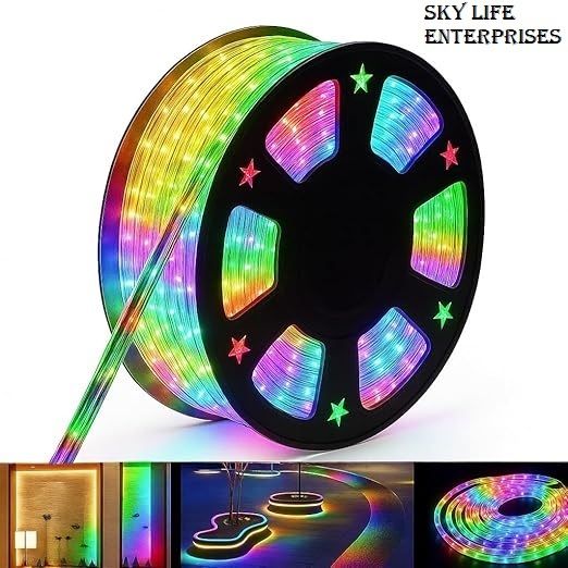 6000 LEDs 50 m Multicolor Flickering, Color Changing Strip Rice Lights