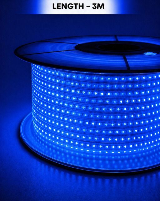 1200 LEDs 3 m Blue Steady Strip Rice Lights-image-46