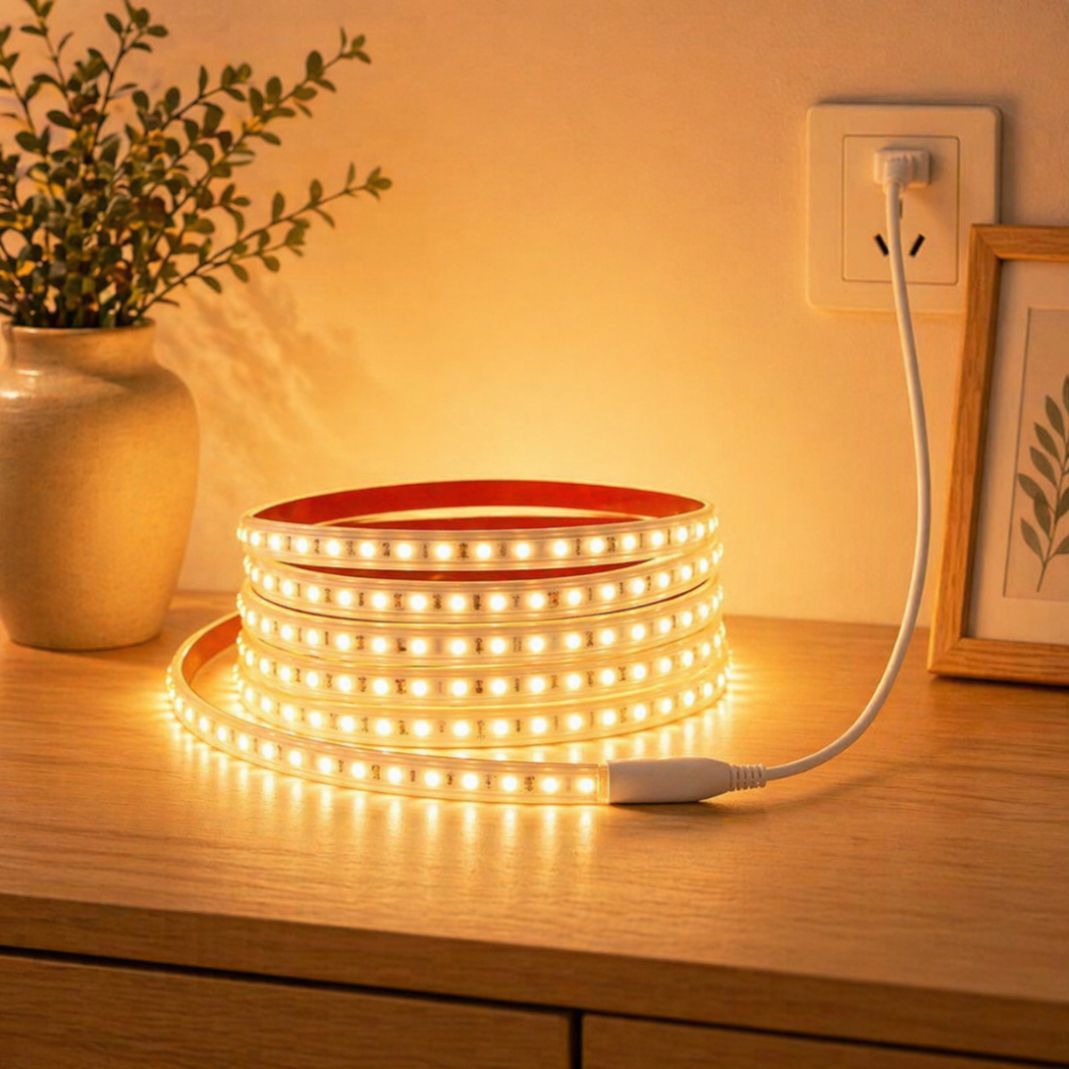 oldbird 240 LEDs 2 m Yellow Steady Strip Rice Lights-picture-24