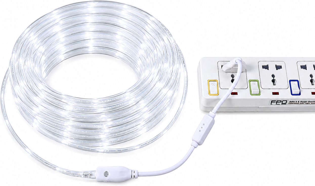 120 LEDs 5 m White Steady Strip Rice Lights-image-48