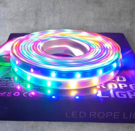 480 LEDs 8 m Multicolor Flickering, Color Changing, Steady Strip Rice Lights-image-16