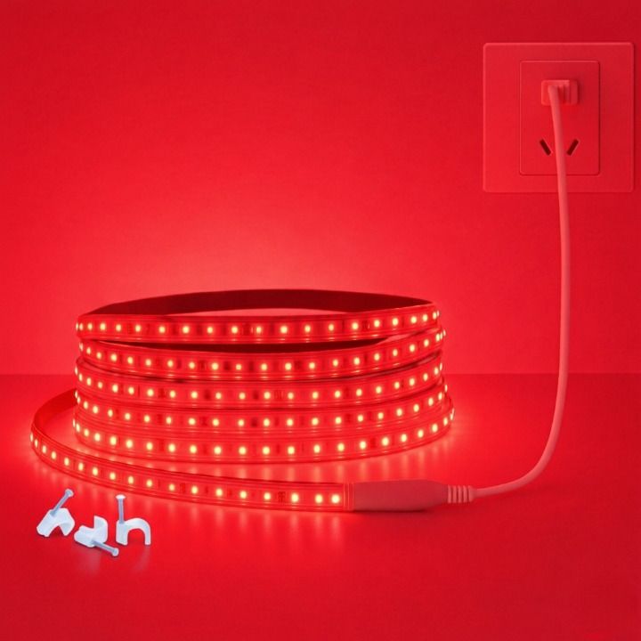 360 LEDs 3 m Red Steady Strip Rice Lights-image-43