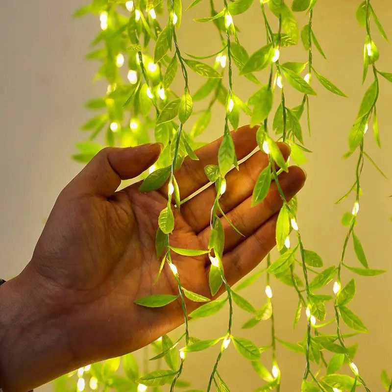 200 LEDs 3 m Yellow Flickering String Rice Lights