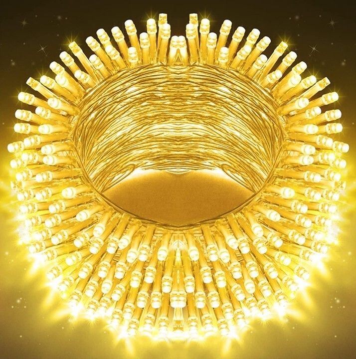 40 LEDs 11 m Yellow Steady String Rice Lights-image-20