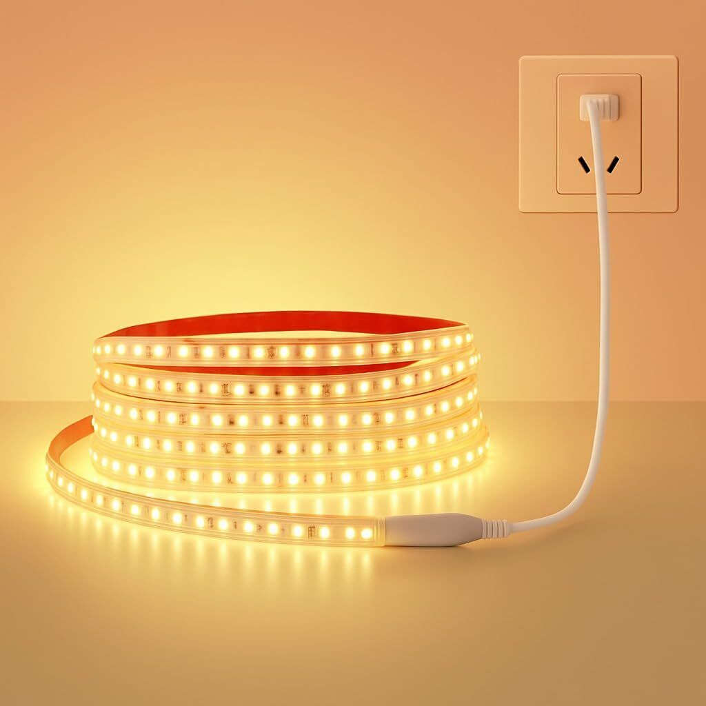 4200 LEDs 30 m Yellow, White Steady String Rice Lights-image-33