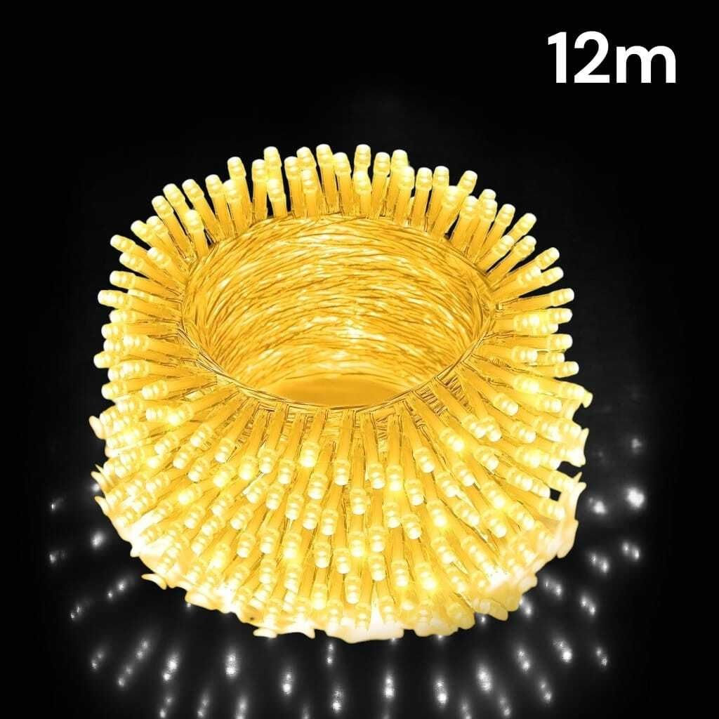 32 LEDs 12 m Yellow Steady String Rice Lights-image-48