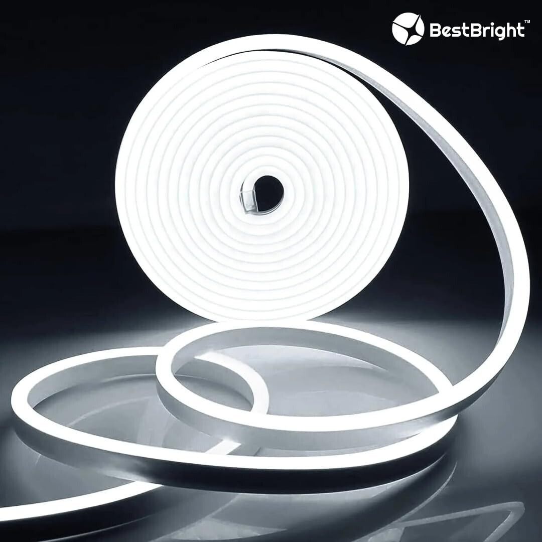 600 LEDs 5 m White Steady Strip Rice Lights