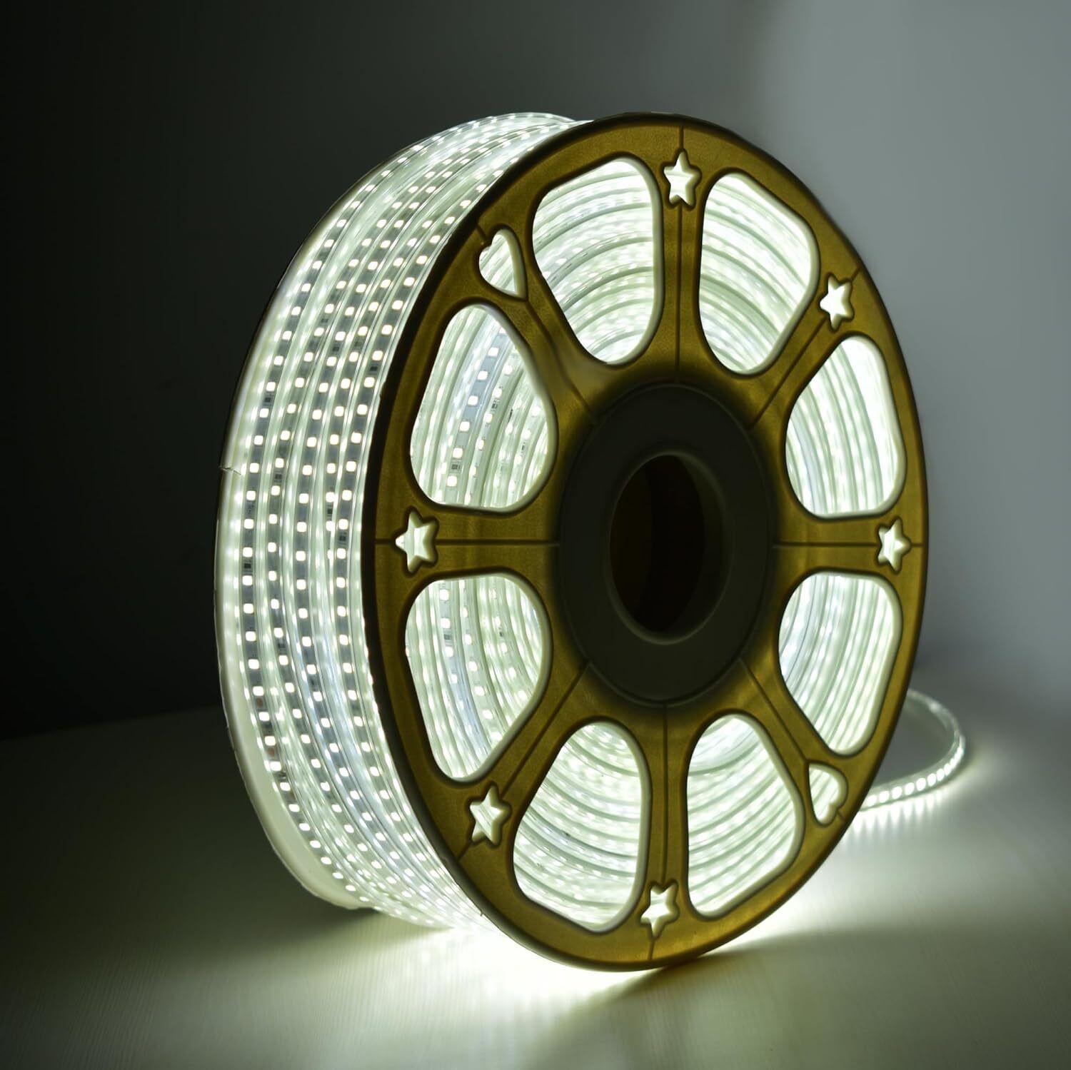 mprow 1200 LEDs 10 m White Steady String Rice Lights-picture-11