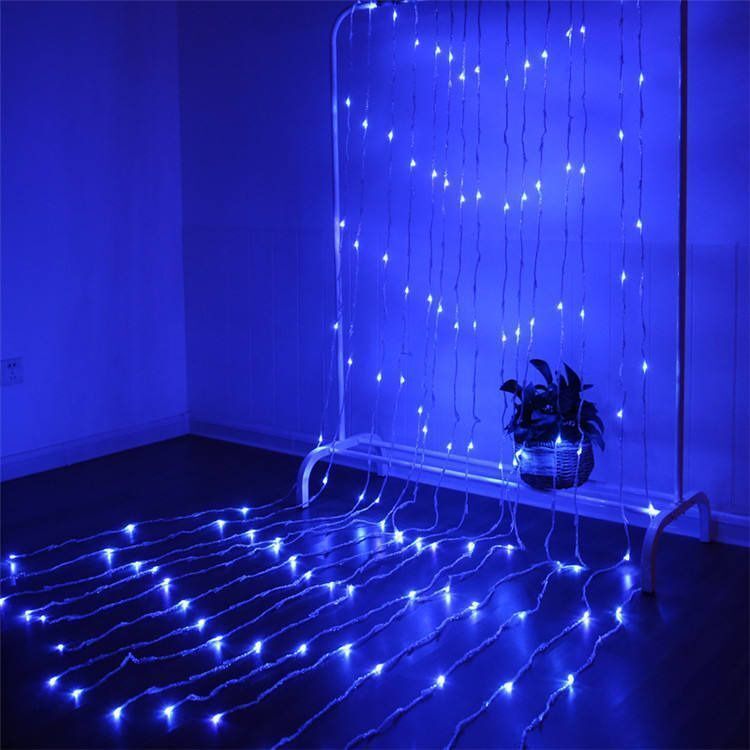 techpride 100 LEDs 2.5 m Blue Flickering, Steady String Rice Lights-picture-17
