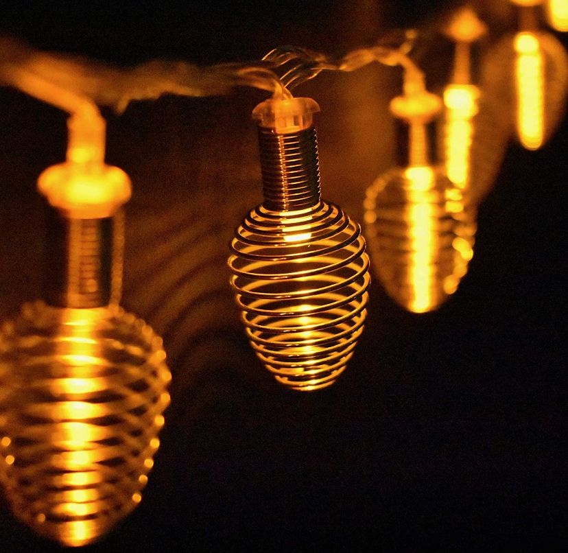 10 LEDs 4 m Yellow Steady String Rice Lights-image-42